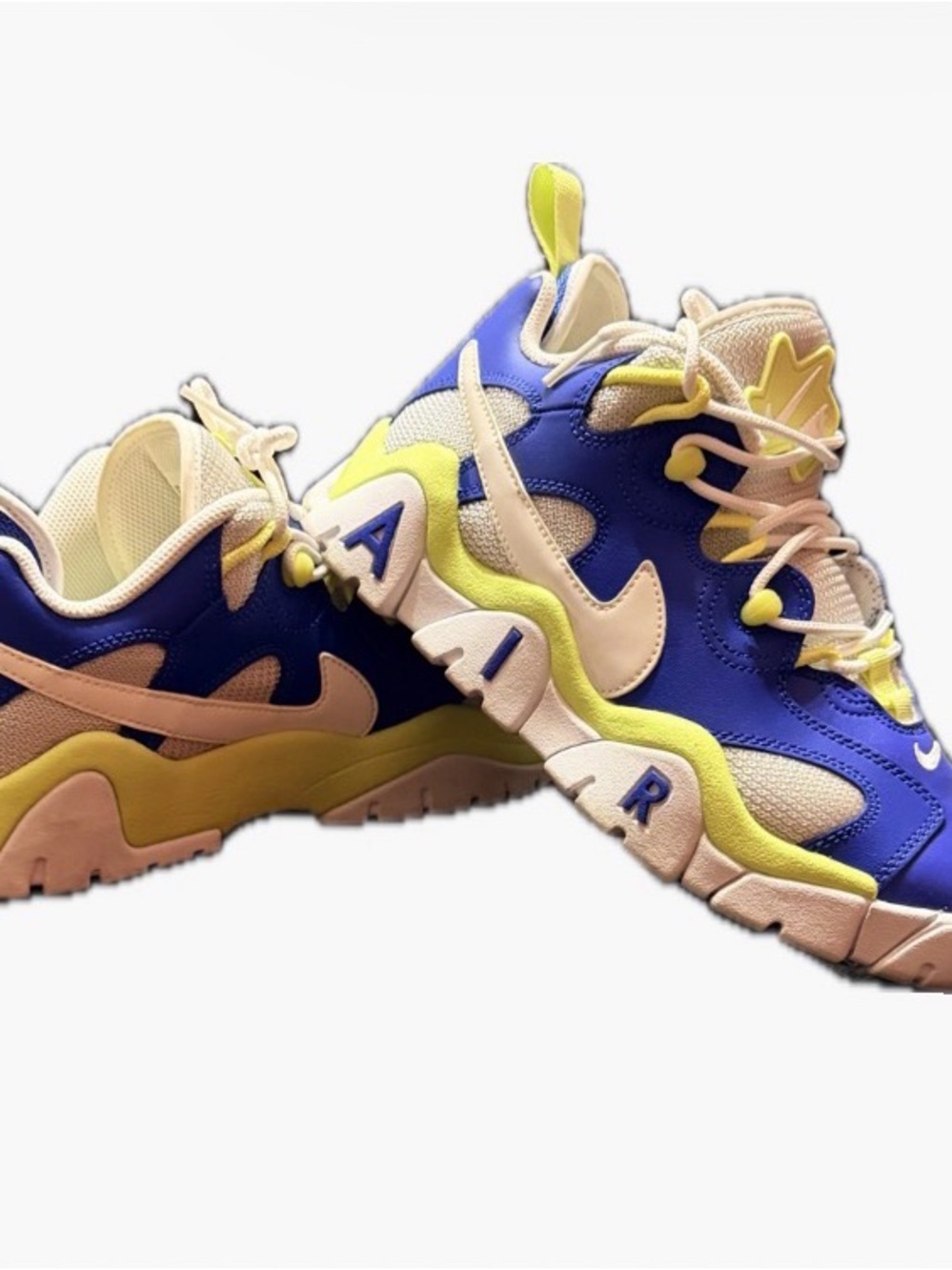 Nike Kids' Blue, Yellow & White Trail Sneakers
